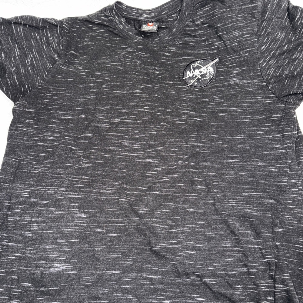 Southpole NASA Men T-Shirt Sz XL Space dyed Tee Nasa Embroidered Patch